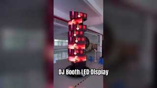 Colonne carrée rotative # Mur LED cinétique # Affichage LED mécanique # Écran LED Art LED AVOE
