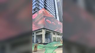 Stade d'affichage LED extérieur P6 étanche IP65