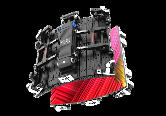 Panneau d'affichage LED flexible P1.953 500x500mm pour événements scéniques, usine AVOE LED